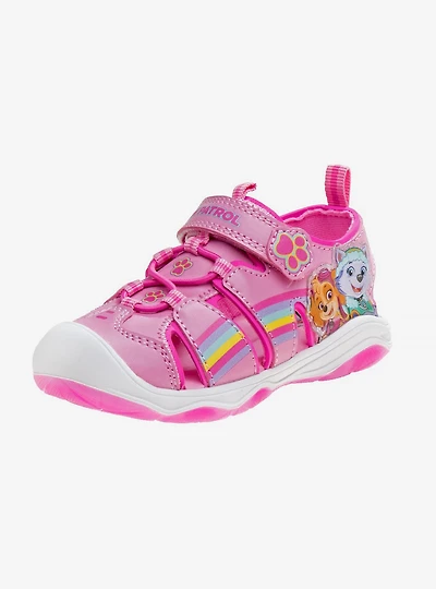 Paw Patrol Hook & Loop Girls Closed Toe Sport Sandals