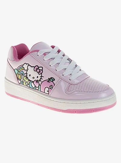 Hello Kitty Women's Lace Up Vintage Sneakers