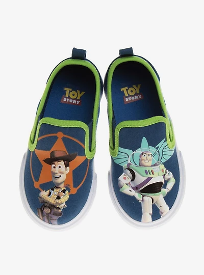 Disney Pixar Toy Story Toddler & Boys Slip On Canvas Sneakers