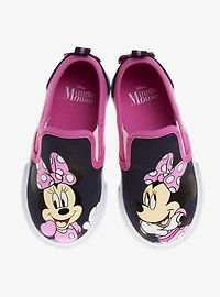 Disney Minnie Mouse Toddler & Girls Slip On Canvas Sneakers