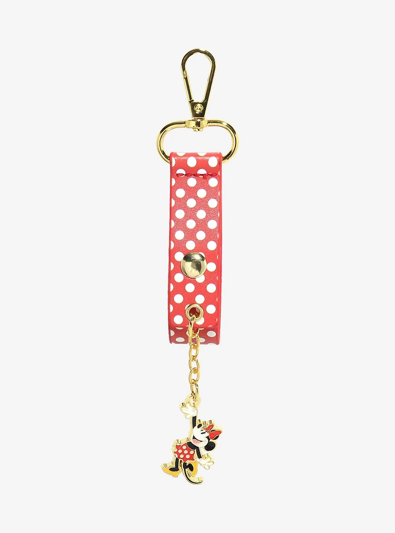 Loungefly Disney Minnie Mouse Ear Headband Holder Keychain - BoxLunch Exclusive
