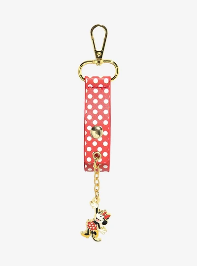 Loungefly Disney Minnie Mouse Ear Headband Holder Keychain - BoxLunch Exclusive