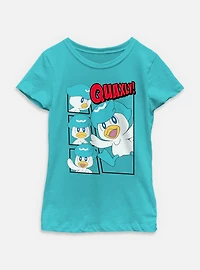 Pokemon Quaxly Box Frames Youth Girls T-Shirt