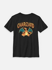 Pokemon Charizard Fire Type Youth T-Shirt