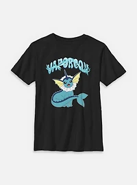 Pokemon Vaporeon Water Type  Youth T-Shirt