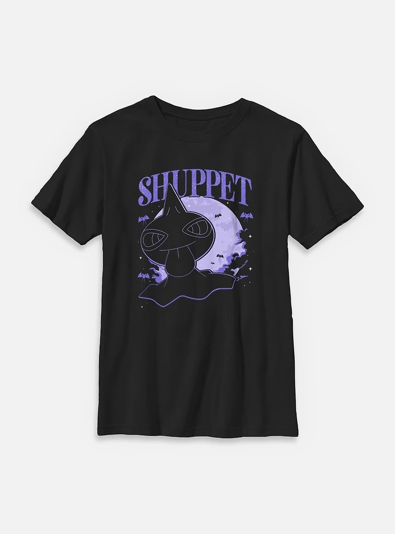 Pokemon Shuppet Sppoky Vibes Youth T-Shirt