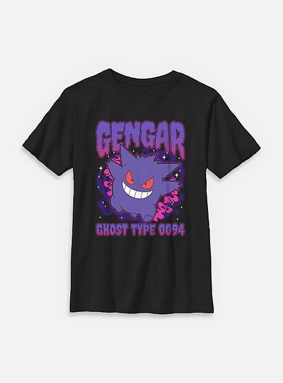 Pokemon Gengar Shadow Type 0094  Youth T-Shirt