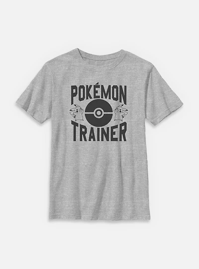 Pokemon Trainer Logo Youth T-Shirt
