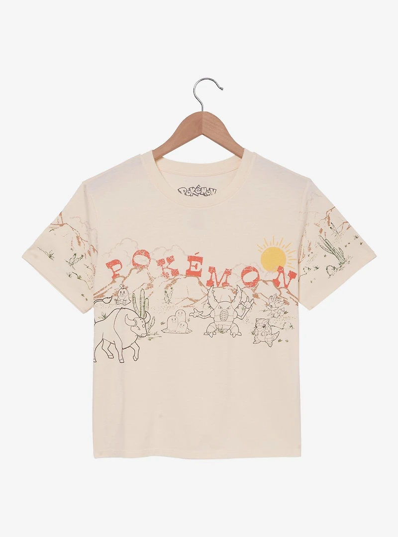 Pokémon Western Scene Women's T-Shirt - BoxLunch Exclusive