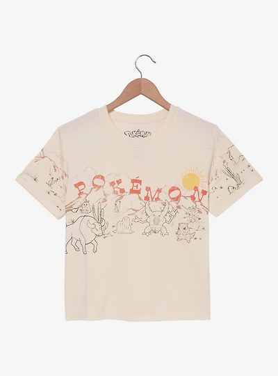 Pokémon Western Scene Women's T-Shirt - BoxLunch Exclusive