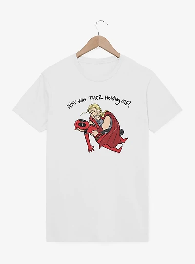 Marvel Deadpool & Wolverine Thor Holding Me T-Shirt