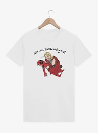 Marvel Deadpool & Wolverine Thor Holding Me T-Shirt