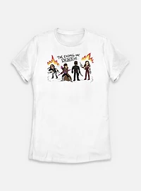 Marvel Deadpool & Wolverine The Ending We Deserve Womens T-Shirt