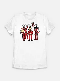 Marvel Deadpool & Wolverine We Love Peter Womens T-Shirt