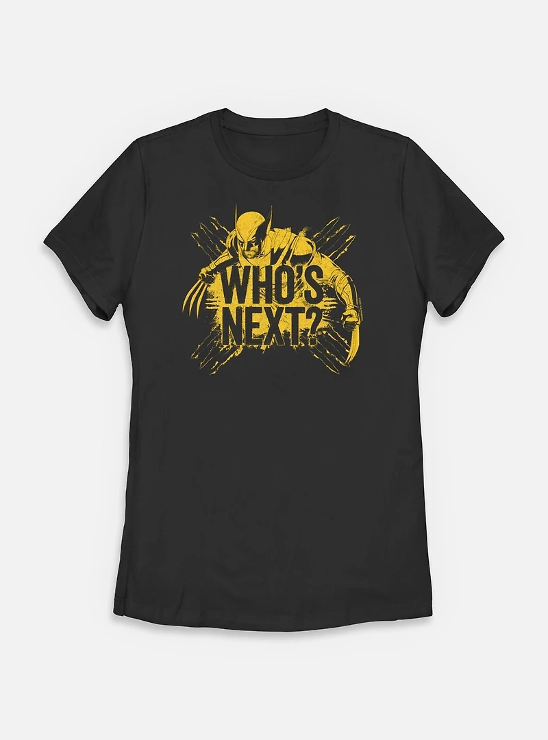 Marvel Deadpool & Wolverine Who's Next Womens T-Shirt