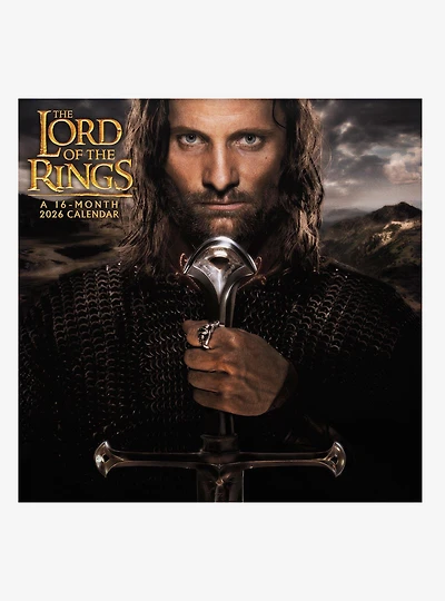 The Lord of the Rings 2026 Wall Calendar