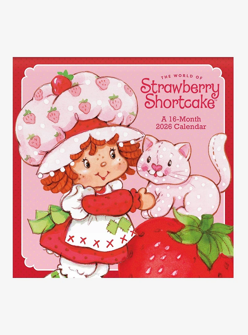 Strawberry Shortcake 2026 Wall Calendar