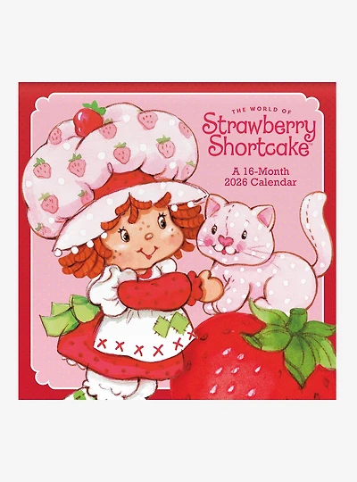 Strawberry Shortcake 2026 Wall Calendar