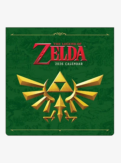The Legend of Zelda 2026 Wall Calendar
