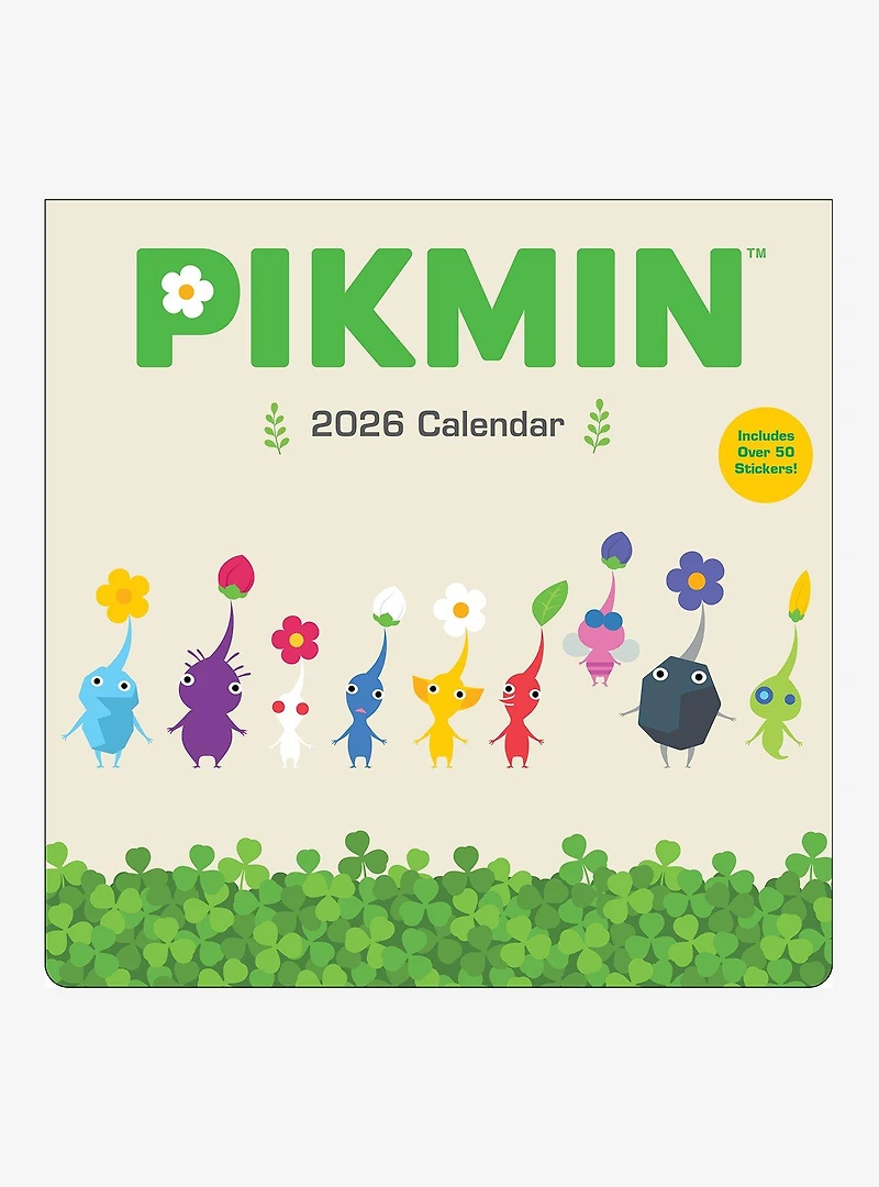 Pikmin 2026 Wall Calendar