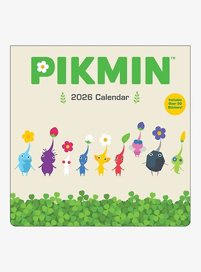 Pikmin 2026 Wall Calendar