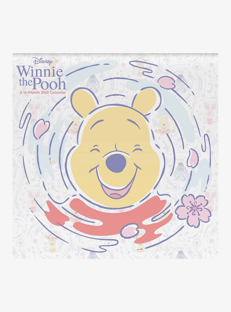 Disney Winnie the Pooh 2026 Wall Calendar