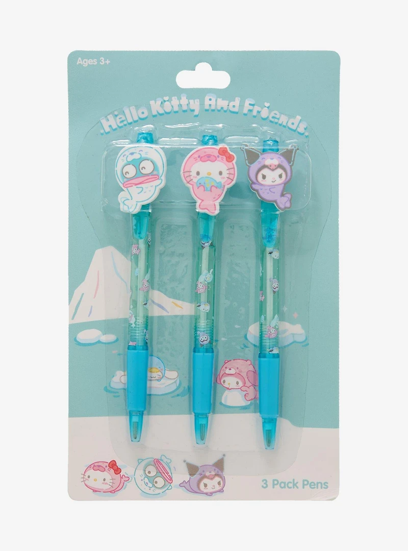 Sanrio Hello Kitty & Friends Seals Pen Set - BoxLunch Exclusive