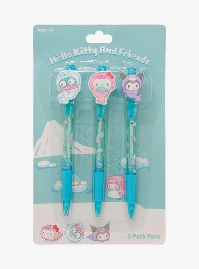 Sanrio Hello Kitty & Friends Seals Pen Set - BoxLunch Exclusive