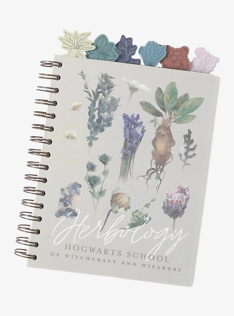 Harry Potter Herbology Tab Journal