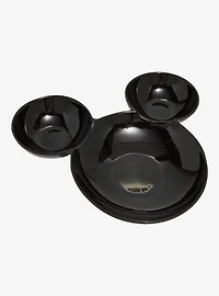 Disney Mickey Mouse Head Figural Chip & Dip Bowl
