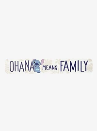 Disney Lilo & Stitch Ohana Means Family Wall Sign
