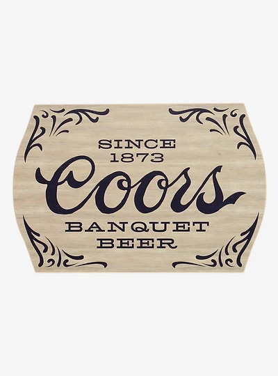 Coors Banquet Beer Wall Sign
