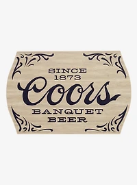 Coors Banquet Beer Wall Sign