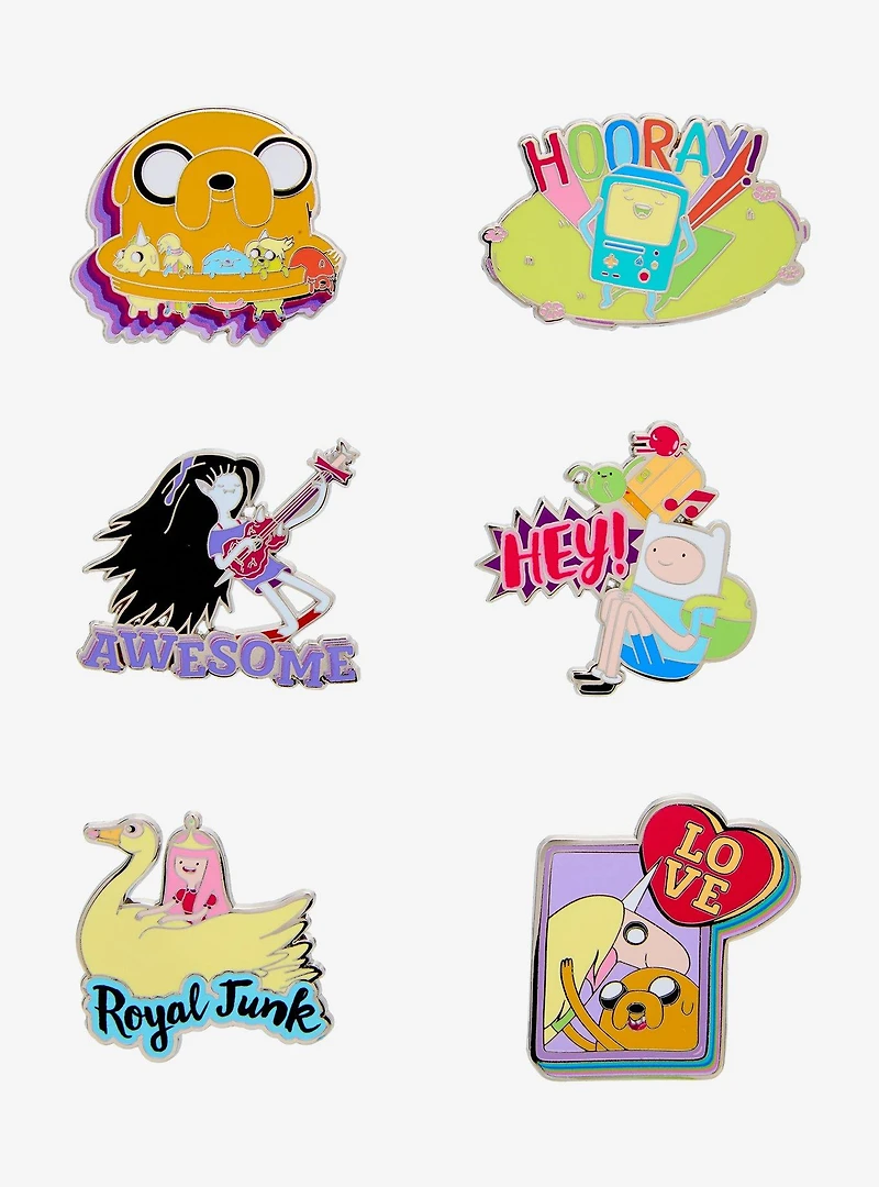 Adventure Time Character Sayings Blind Box Enamel Pin — BoxLunch Exclusive