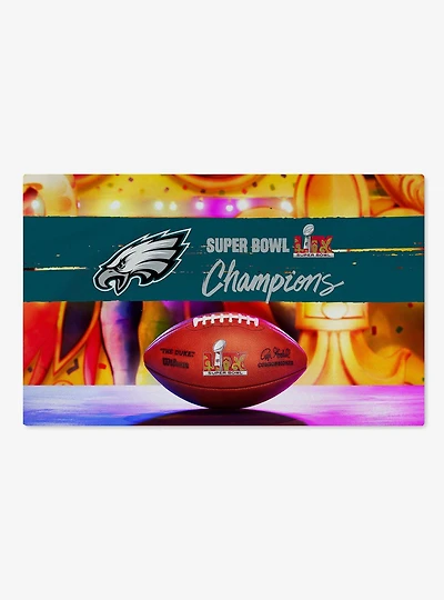 NFL 2025 Super Bowl LIX Philadelphia Eagles Parade 20x32" Washable Rug