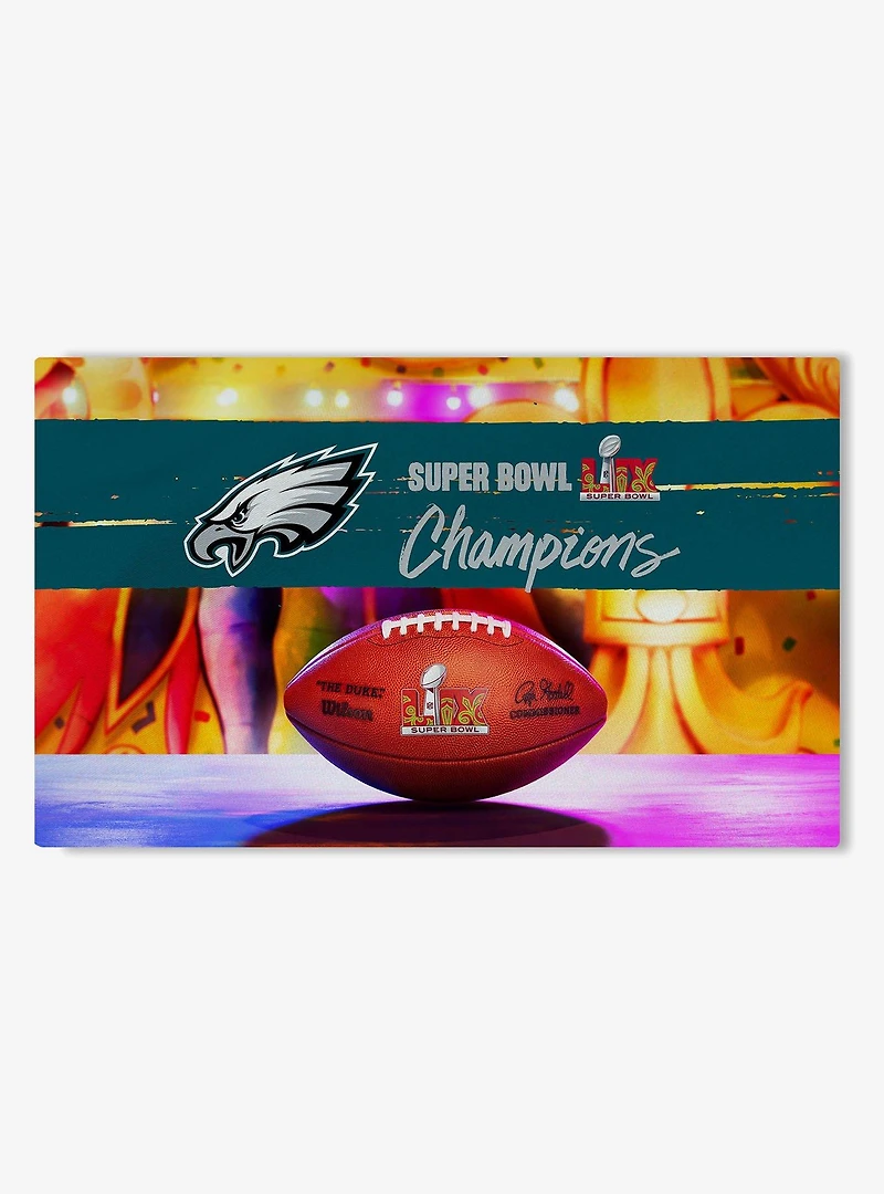 NFL 2025 Super Bowl LIX Philadelphia Eagles Parade 36x62" Washable Rug