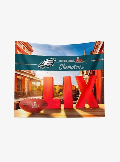 NFL 2025 Super Bowl LIX Philadelphia Eagles Dome 34x40" Wall Hanging