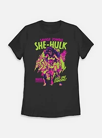 Marvel Zombies Savage She-Hulk Womens T-Shirt