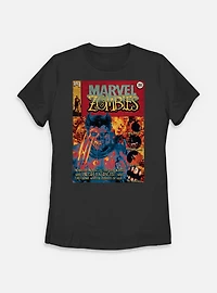Marvel Zombies Deadliest Comic Cover Womens T-Shirt