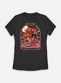 Marvel Zombies Beware The Undead Womens T-Shirt