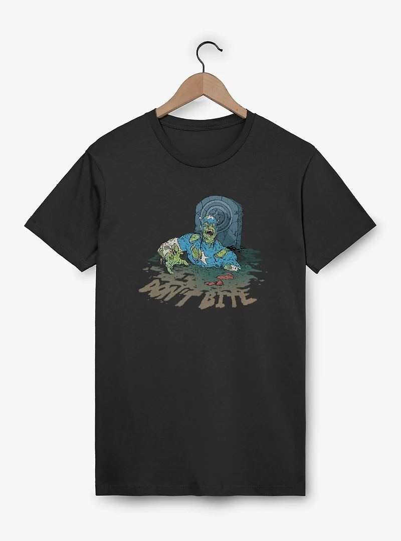 Marvel Zombies Captain America Don't Bite T-Shirt