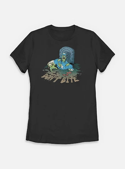 Marvel Zombies Captain America Don't Bite Womens T-Shirt