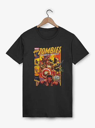 Marvel Zombies Succumb To The Hunger Comic Cover T-Shirt