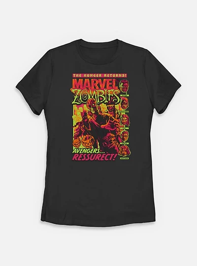Marvel Zombies Avengers Ressurect Comic Cover Womens T-Shirt
