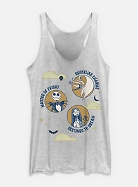 The Nightmare Before Christmas Fright Dream Ghostlike Womens Tank Top