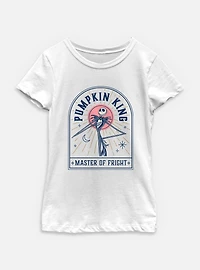 The Nightmare Before Christmas Pumpkin King Master Of Fright Youth Girls T-Shirt