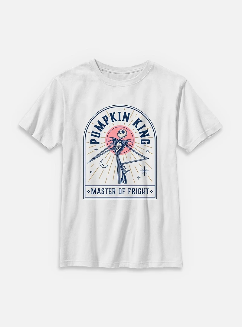 The Nightmare Before Christmas Pumpkin King Master Of Fright Youth T-Shirt