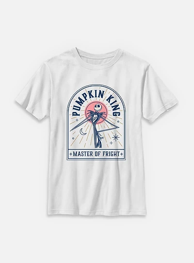 The Nightmare Before Christmas Pumpkin King Master Of Fright Youth T-Shirt