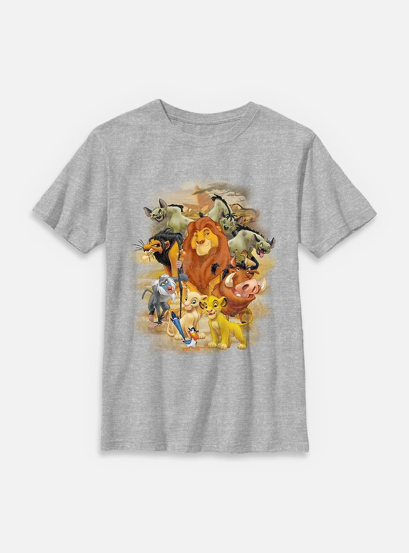 Disney The Lion King Group Portrait Youth T-Shirt