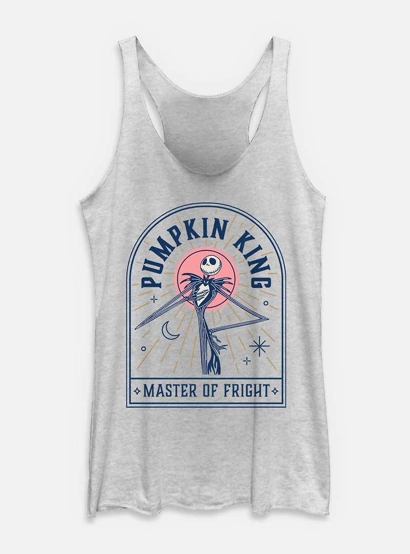 The Nightmare Before Christmas Pumpkin King Master Of Fright Womens Tank Top